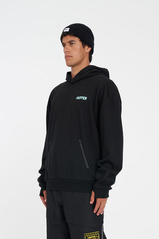 MENS SNOW HOOD BLACK