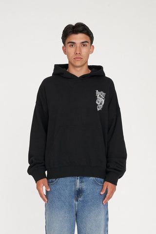 SUB CROP HOOD 350/VIPER BLACK