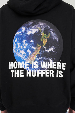 SUB CROP HOOD 350/NZ EARTHER BLACK