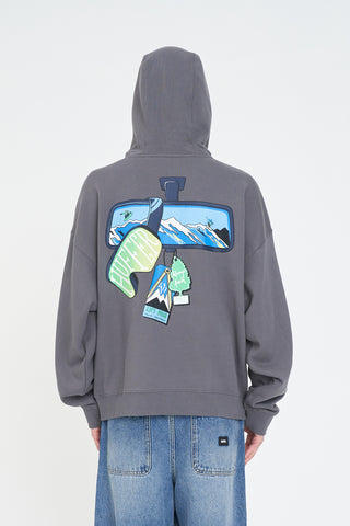 BOX HOOD 350/OTW FLINT GREY