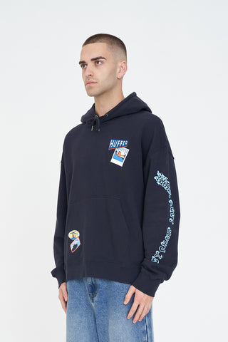 BLOCK HOOD 350/RUN IT BACK NAVY