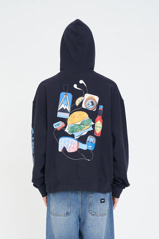 BLOCK HOOD 350/RUN IT BACK NAVY