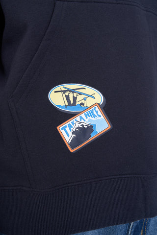 BLOCK HOOD 350/RUN IT BACK NAVY