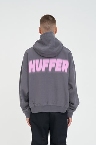 SUB CROP HOOD 350/HAZE FLINT GREY