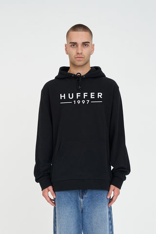 TRUE HOOD/BOARDING PASS BLACK