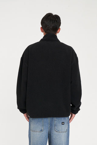 POLAR FLEECE PULLOVER BLACK