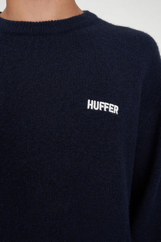 FLEET KNIT CREW NAVY