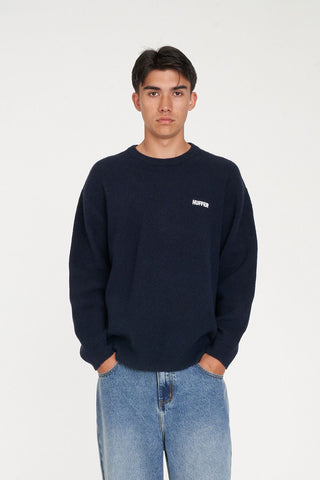 FLEET KNIT CREW NAVY