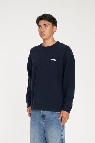 FLEET KNIT CREW NAVY