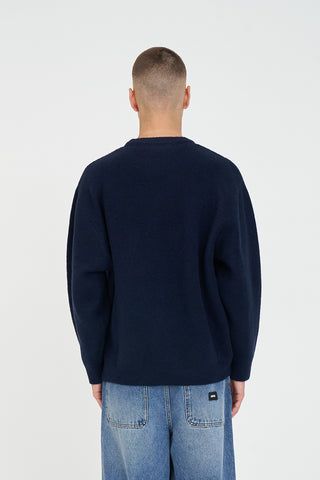 FLEET KNIT CREW NAVY