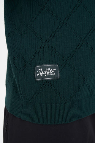 TRUE KNIT POLO GOLF GREEN