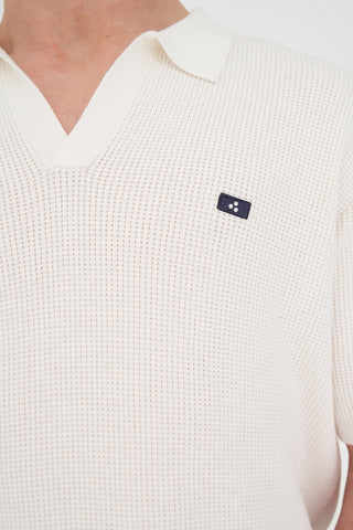 CLASSIC KNIT POLO CHALK