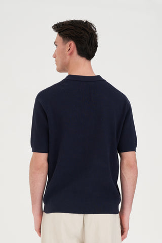 CLASSIC KNIT POLO NAVY