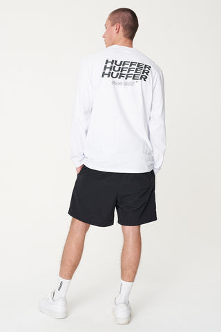 MENS LS SUP TEE/UNSTACKED WHITE
