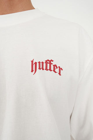 LS BLOCK TEE 220/COILED CHALK