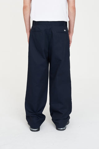 DOUBLE KNEE WIDE UNION PANT NAVY