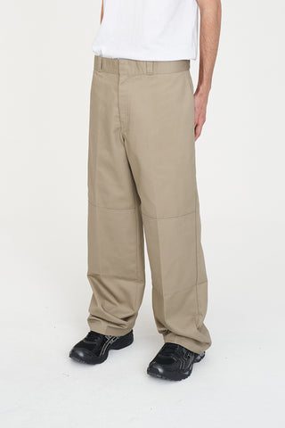 DOUBLE KNEE WIDE UNION PANT TAN