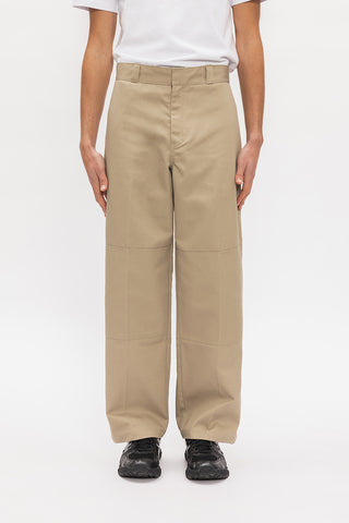 DOUBLE KNEE WIDE UNION PANT TAN