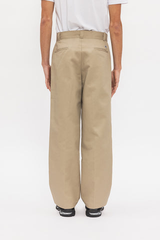 DOUBLE KNEE WIDE UNION PANT TAN