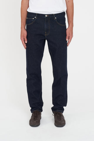 CLASSIC STRAIGHT JEAN WASHED INDIGO
