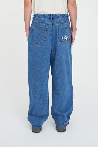 BLOCK DENIM JEAN/ROUNDER CANYON BLUE