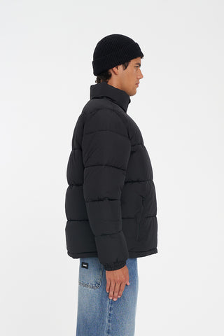 MENS HFR TRACK PUFFER JACKET BLACK