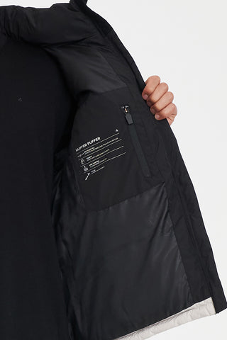 MENS DUO PUFFER JKT MOONROCK/BLACK