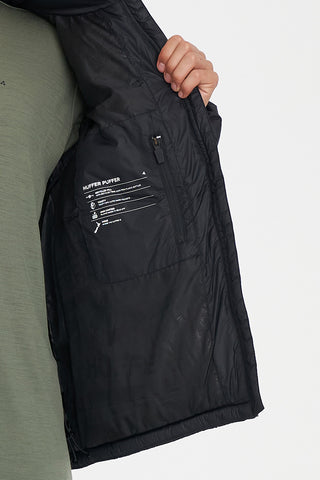 MENS RIDER PUFFER JKT BLACK