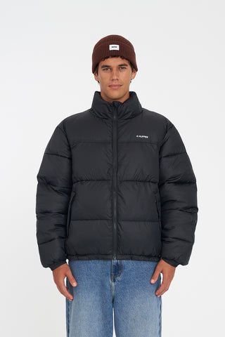 MENS RIDER PUFFER JKT BLACK
