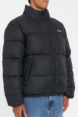 MENS RIDER PUFFER JKT BLACK