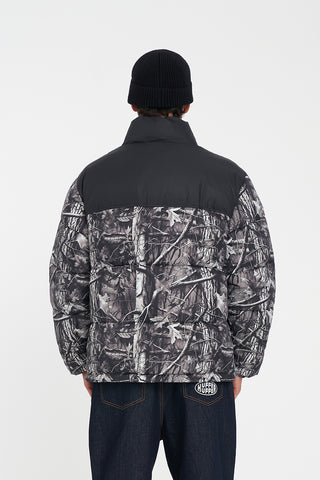 MENS RIDER PUFFER JACKET WOODHILL/BLK