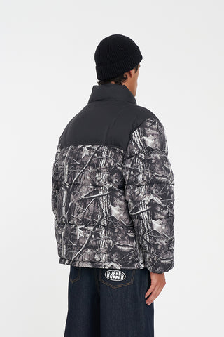 MENS RIDER PUFFER JACKET WOODHILL/BLK