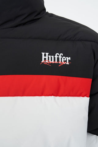 AUDI TRACK PUFFER WHITE/RED/BLACK