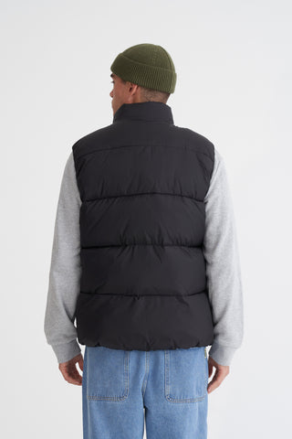 MENS OG PUFFER VEST BLACK