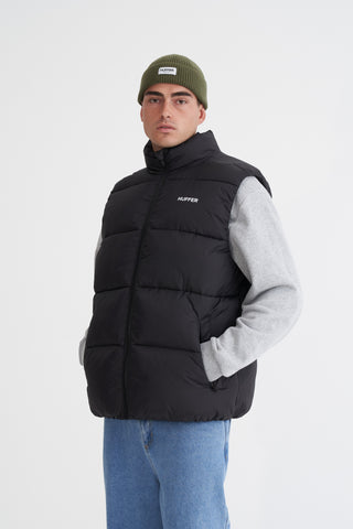 MENS OG PUFFER VEST BLACK