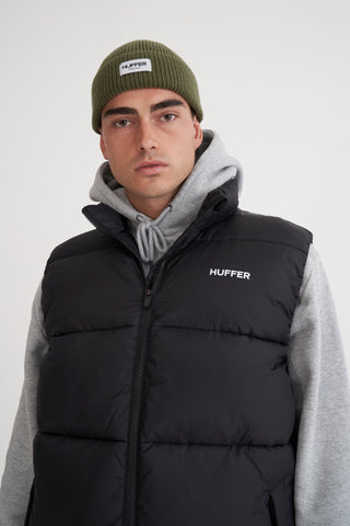 MENS OG PUFFER VEST BLACK