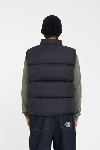 MENS STREET PUFFER VEST BLACK