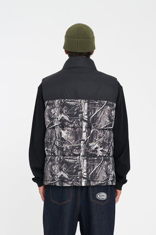 MENS RIDER PUFFER VEST WOODHILL/BLK