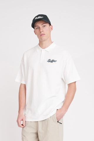 MENS PAR SS POLO/BALLSY CHALK
