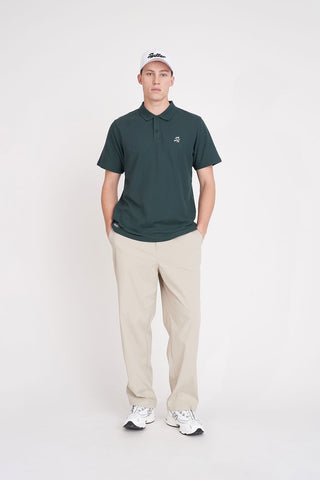 MENS CLASSIC SS POLO GOLF GREEN