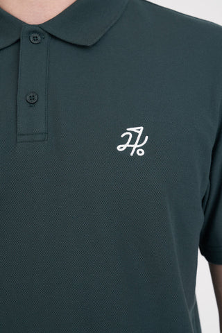 MENS CLASSIC SS POLO GOLF GREEN