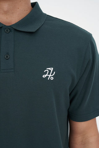 MENS CLASSIC SS POLO GOLF GREEN