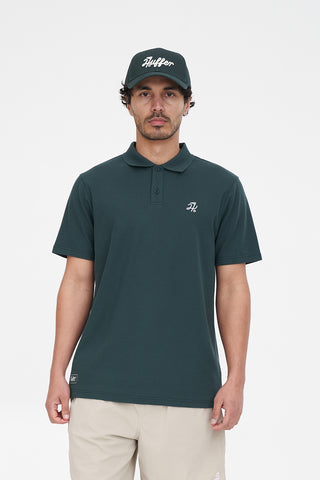 MENS CLASSIC SS POLO GOLF GREEN