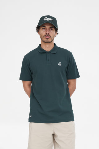 MENS CLASSIC SS POLO GOLF GREEN