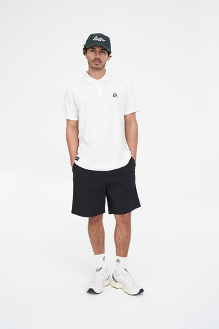 MENS CLASSIC SS POLO/BUGGIN CHALK