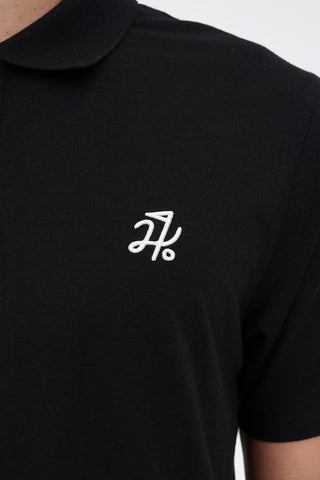 TECH CLASSIC SS POLO BLACK