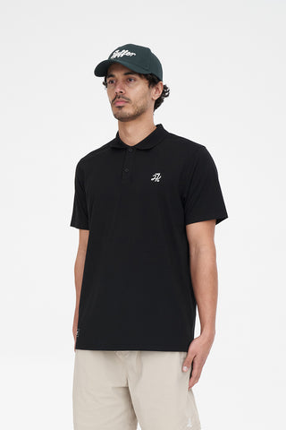 TECH CLASSIC SS POLO BLACK