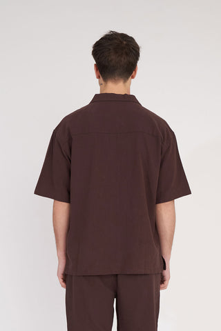 CABANA BOX SHIRT COCOA