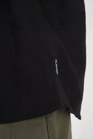 LIN-IN SS SHIRT BLACK