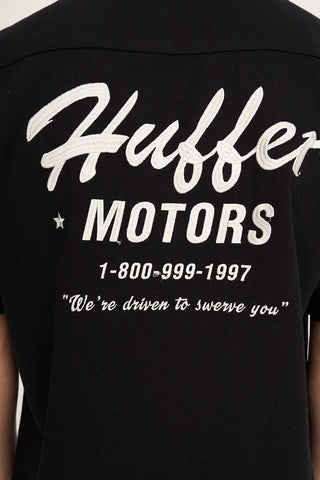 STRIKE SHIRT BLACK/ECRU